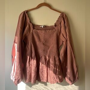 Madewell Boho Blouse, size 12